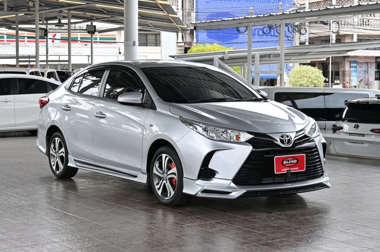 Toyota Yaris ATIV 2021 1.2 Entry Utility-car เบนซิน ไม่ติดแก๊ส เกียร์อัตโนมัติ บรอนซ์เงิน รูปที่ 3
