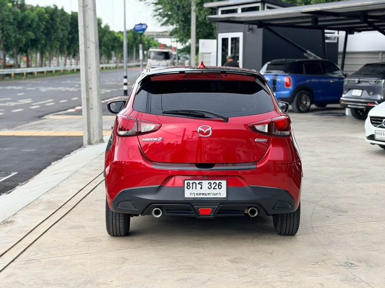 Mazda Mazda 2 2017 1.5 XD Sport High Plus L Sedan ดีเซล ไม่ติดแก๊ส เกียร์อัตโนมัติ แดง