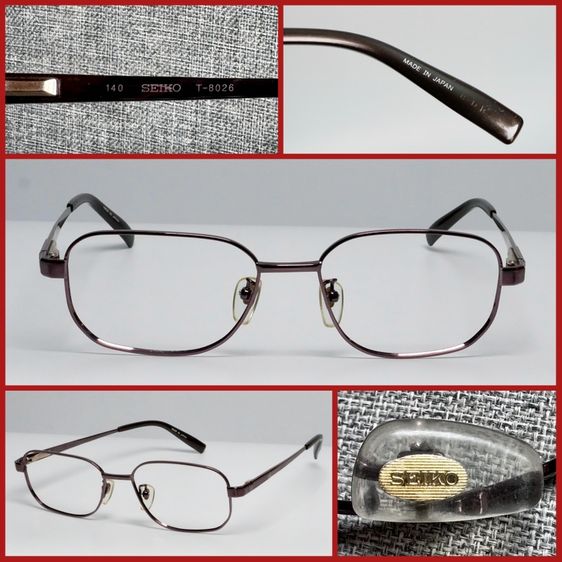 แว่นสายตา ⚠️ของใหม่‼️กรอบแว่น SEIKO ของแท้ TITANIUM ▪️JAPAN