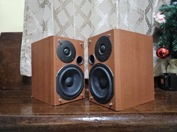 ลำโพงวางหิ้งญี่ปุ่น DENON SC-ME55 ตู้ไม้สีเชอร์รี่
