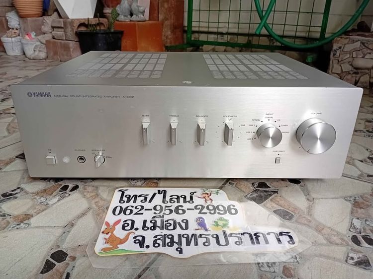 Int.amp Yamaha A-S301 ไฟฟ้า 100v.
