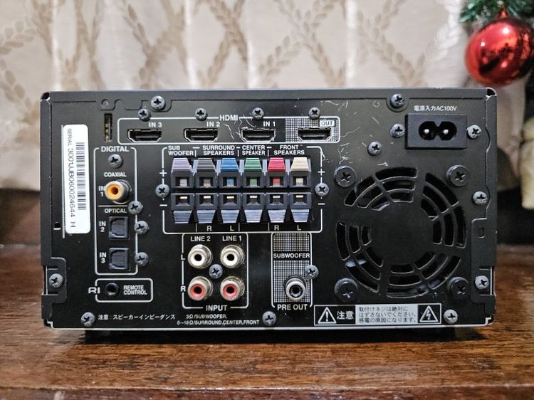 ONKYO SA-205HDX เครื่องเล่น AV Center / AV Receiver 5.1 CH สภาพสวย พร้อมรีโมท รูปที่ 5