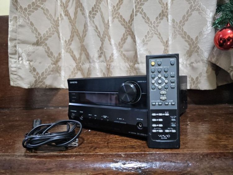 ONKYO SA-205HDX เครื่องเล่น AV Center / AV Receiver 5.1 CH สภาพสวย พร้อมรีโมท