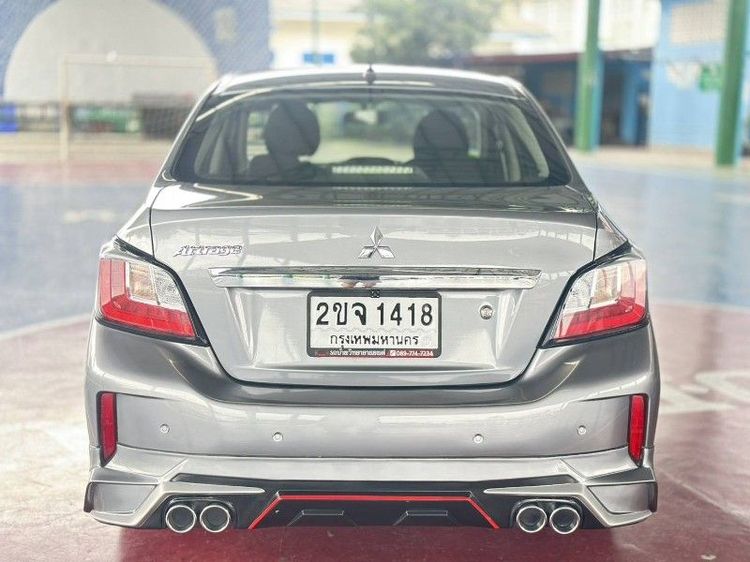 Mitsubishi Attrage 2021 1.2 GLX Sedan เบนซิน ไม่ติดแก๊ส เกียร์อัตโนมัติ เทา รูปที่ 3