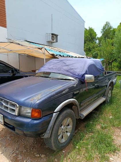 Ford Ranger 2000 2.5 Hi-Rider XLT Pickup ดีเซล เกียร์ธรรมดา น้ำเงิน รูปที่ 2