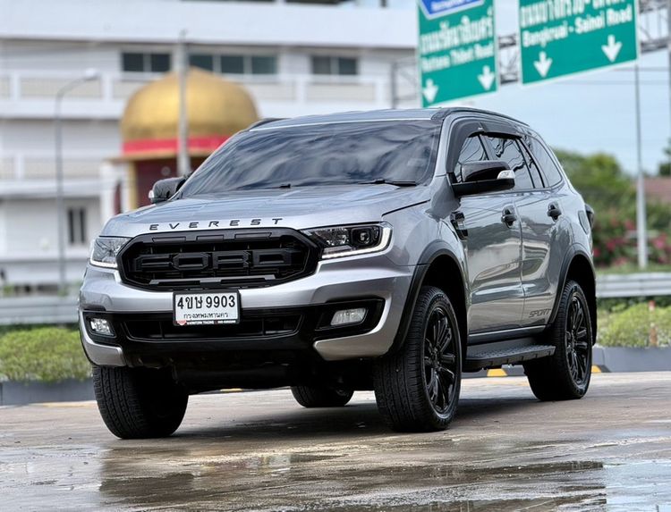 Ford Everest 2020 2.0 Turbo Sport Utility-car ดีเซล ไม่ติดแก๊ส เกียร์อัตโนมัติ เทา รูปที่ 3