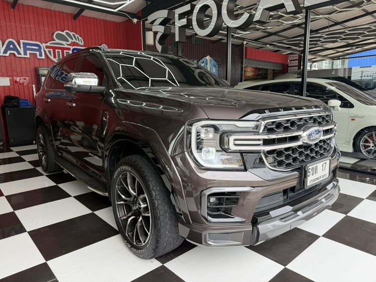 รถ Ford Everest 2.0 Titanium Plus 4WD สี น้ำตาล