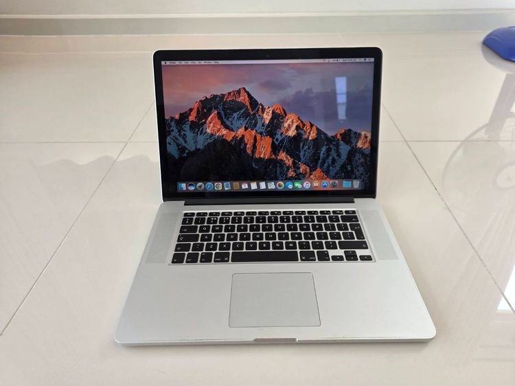 Apple Mackbook Pro 16 Inch แมค โอเอส 16 กิกะไบต์ HDMI ไม่ใช่ MacBook Pro 15 ปี 2015 Core i7 Ram 16 GB SSD 512 GB จอ 15.4 นิ้ว
