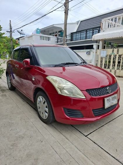 Suzuki Swift 2012 1.2 GL Sedan เบนซิน ไม่ติดแก๊ส เกียร์ธรรมดา แดง รูปที่ 4