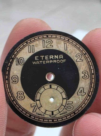 A.อะไหล่ หน้าปัด ETERNA WATCH FACE VINTAGE เก่าเก็บ ขายตามสภาพ พร้อมส่ง 