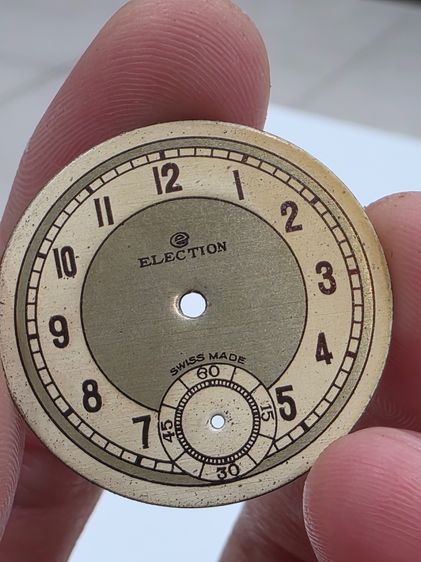 A.อะไหล่หน้าปัดนาฬิกา ยี่ห้อ ELECTION WATCH FACE  เก่าเก็บ ใหม่ๆ ขายตามสภาพ พร้อมส่ง