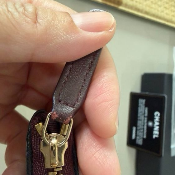Used Like New Chanel Mini O-Case 6” Black caviar GHWHolo 31 สภาพนางฟ้ามาโปรด! รูปที่ 8