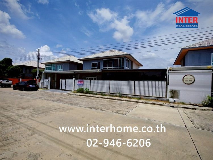 บ้านเดี่ยว 2 ชั้น 115.1 ตร.ว. หมู่บ้านดิเอ็กซ์เทนโซ เลียบวารี ใกล้มหาวิทยาลัยเทคโนโลยีมหานคร ถนนเลียบวารี เขตหนองจอก กรุงเทพมหานคร รูปที่ 2