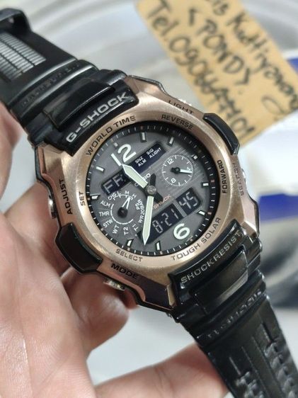 G-Shock ดำ G Shock G1500B สภาพสวย มีกล่อง พลังแสง