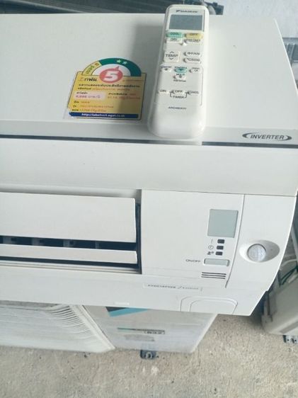 แอร์ daikin inverter ขนาด 18000 BTU เบอร์ 5 น้ำยา 32 สภาพดีประกัน 1 ปี ฟรีค่าติดตั้ง รูปที่ 7