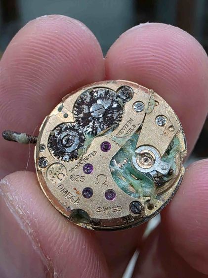 A.อะไหล่เครื่อง OMEGA  WATCH PARTS เก่าเก็บ สวยหายาก รุ่นเก่า ขายตามสภาพ พร้อมส่ง 