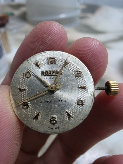 A.อะไหล่เครื่องนาฬิกา ROAMER WATCH PARTS ของเก่าเก็บ สวยหายาก รุ่นเก่า ขายตามสภาพ พร้อมส่ง 
