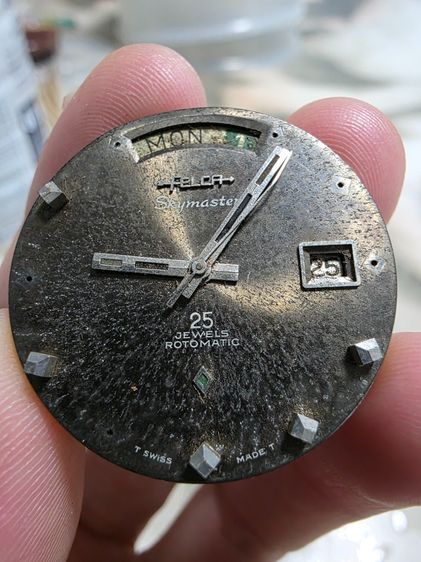 A.อะไหล่เครื่องนาฬิกา FELCA WATCH PARTS เก่าเก็บ หายาก ขายตามสภาพ  พร้อมส่ง 