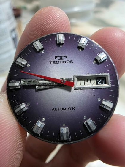 A. อะไหล่เครื่องนาฬิกา TECHNOS WATCH PARTS  AUTOMATIC เก่าเก็บ หายา รุ่นเก่า ขายตามสภาพ พร้อมส่ง 