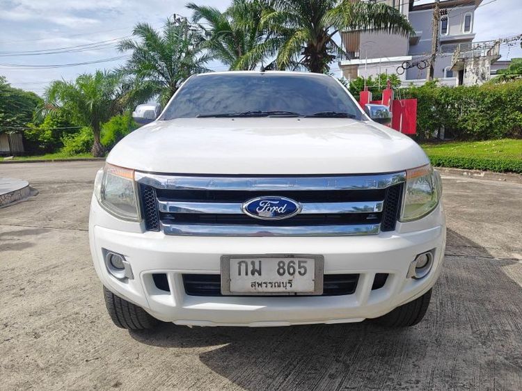 Ford Ranger 2014 2.2 Hi-Rider XLT Pickup ดีเซล ไม่ติดแก๊ส เกียร์อัตโนมัติ ขาว รูปที่ 3