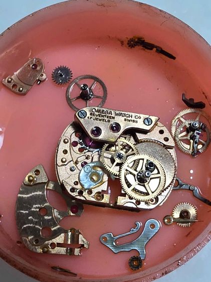 A.อะไหล่เครื่อง OMEGA WATCH PARTS เก่าเก็บ สวยหายาก รุ่นเก่า ขายตามสภาพ พร้อมส่ง  รูปที่ 2