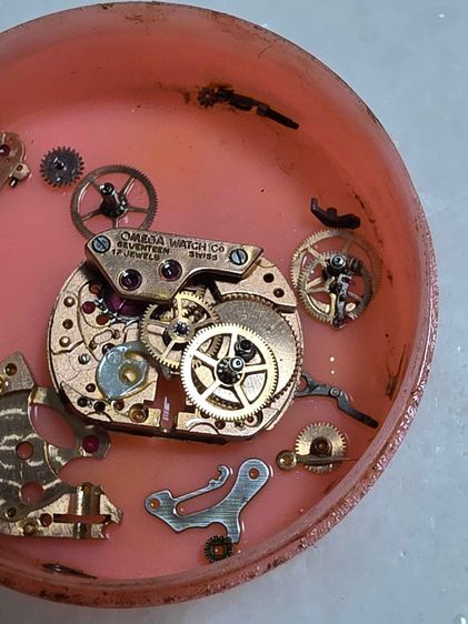 A.อะไหล่เครื่อง OMEGA WATCH PARTS เก่าเก็บ สวยหายาก รุ่นเก่า ขายตามสภาพ พร้อมส่ง  รูปที่ 4