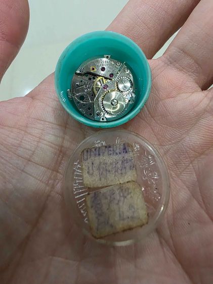 A.อะไหล่เครื่องนาฬิกา ยี่ห้อ UNIVERSAL WATCH PARTS ของเก่าเก็บ สวยหายาก ขายตามสภาพ พร้อมส่ง