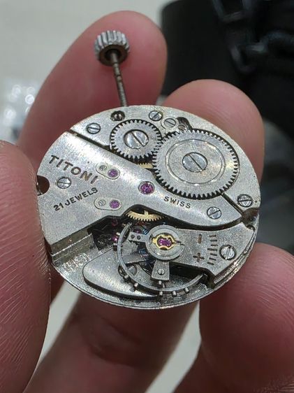 A.อะไหล่เครื่อง TITONI WATCH PARTS ของเก่าเก็บ สวยหายาก รุ่นเก่า ขายตามสภาพ พร้อมส่ง รูปที่ 2