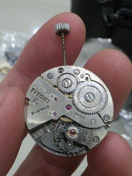 A.อะไหล่เครื่อง TITONI WATCH PARTS ของเก่าเก็บ สวยหายาก รุ่นเก่า ขายตามสภาพ พร้อมส่ง
