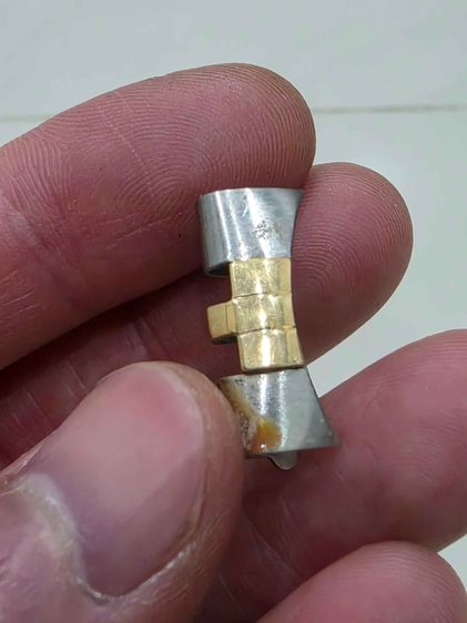 A.อะไหล่หัวสาย ข้อต่อ ROLEX WATCH PARTS สวยเก่าเก็บ ใหม่ๆ ขายตามสภาพ พร้อมส่ง รูปที่ 9