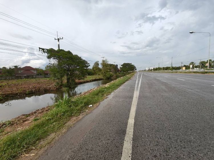 ขายที่ดินติดถนนเลี่ยงเมือง บิ๊กซี2 บ้านดอนบม เนื้อที่ 4 ไร่ 1 งาน 45 ตรว ติดถนน 160 เมตร รูปที่ 2