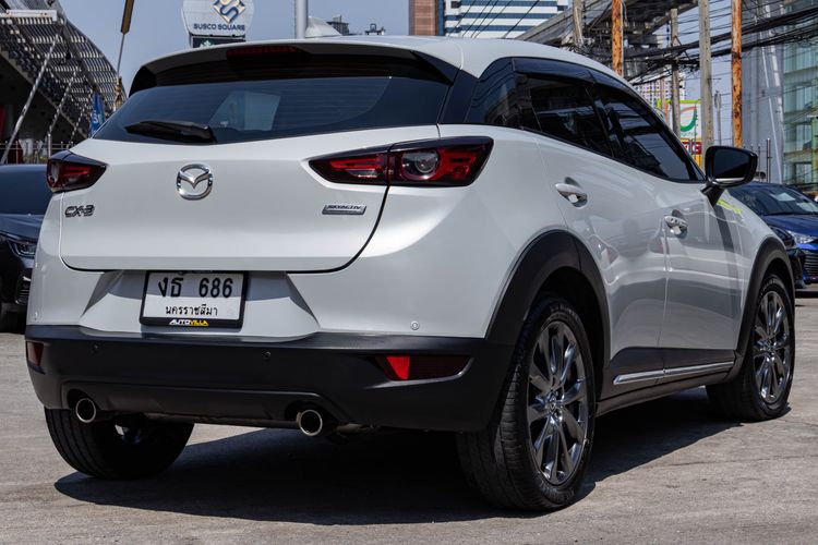 Mazda CX-3 2022 2.0 Style Utility-car เบนซิน เกียร์อัตโนมัติ ขาว รูปที่ 3