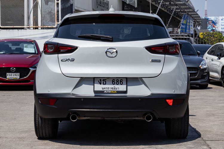 Mazda CX-3 2022 2.0 Style Utility-car เบนซิน เกียร์อัตโนมัติ ขาว รูปที่ 4