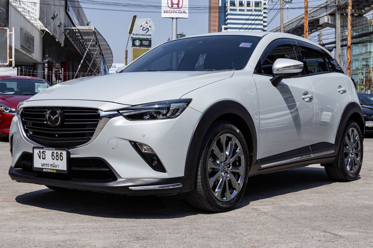 Mazda CX-3 2022 2.0 Style Utility-car เบนซิน เกียร์อัตโนมัติ ขาว
