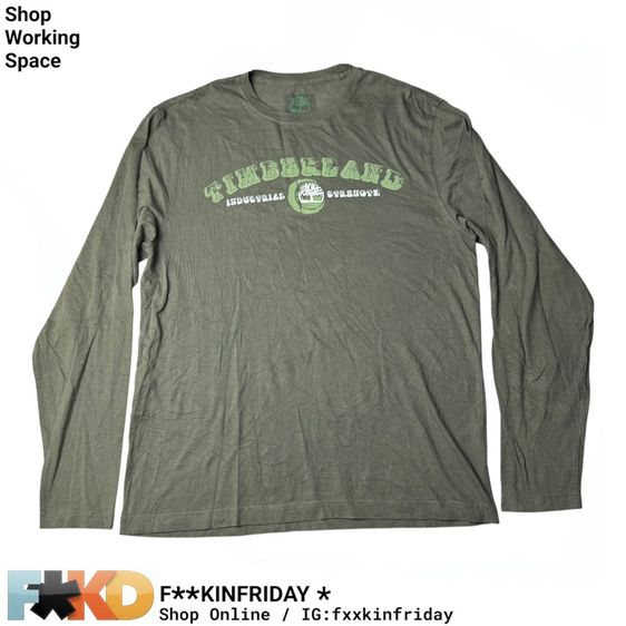 เสื้อยืดแขนยาว Timberland Size M