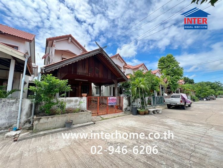 บ้านเดี่ยว 2 ชั้น 27 ตร.ว. หมู่บ้านวัฒนา2 หนองจอก ซอยสังฆประชา7 ซอยฉลองกรุง54 ถนนฉลองกรุง ถนนสุวินทวงศ์ เขตหนองจอก กรุงเทพมหานคร รูปที่ 2