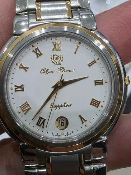 A.นาฬิกา ยี่ห้อ OP WATCH สวยเก่าเก็บ ของใหม่ มือ1  หายาก รุ่นเก่า ขายตามสภาพ พร้อมส่ง  รูปที่ 3