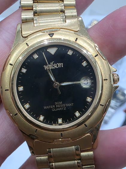 A.นาฬิกา ยี่ห้อ WILSON  WATCH สวยเก่าเก็บ ของใหม่ มือ 1 หายาก รุ่นเก่า ขายตามสภาพ พร้อมส่ง  รูปที่ 2