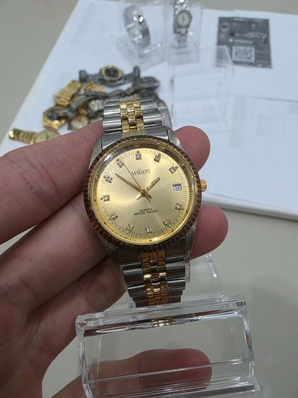 อื่นๆ ทอง A.นาฬิกา ยี่ห้อ WILSON WATCH สวยเก่าเก็บ ของใหม่ มือ1 หายาก รุ่นเก่า ขายตามสภาพ พร้อมส่ง 