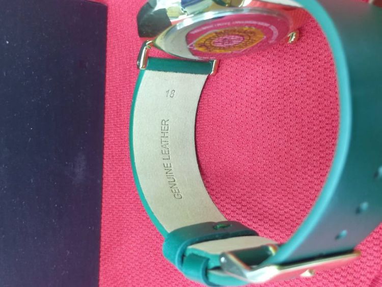 นาฬิกาข้อมือสตรี Coach Perry Green Dial (โมเดลหน้าปัดและสายสีเขียวเหนี่ยวทรัพย์ อะไหล่ตัวเรือนสีทอง ซื้อมา5500 บาทไม่ได้ใส่ ขายเพียง 1999บาท รูปที่ 6