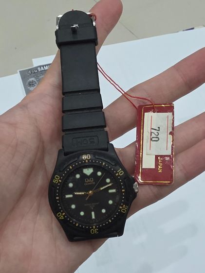 A.นาฬิกา ยี่ห้อ Q-Q WATCH สวยเก่าเก็บ ของใหม่ มือ1 หายาก รุ่นเก่า ขายตามสภาพ พร้อมส่ง 