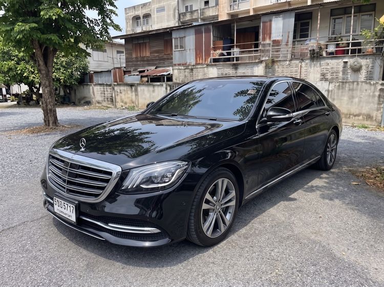 Mercedes-Benz S-Class 2017 S350 Sedan ดีเซล ไม่ติดแก๊ส เกียร์อัตโนมัติ ดำ