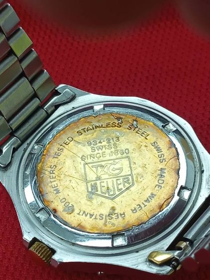 นาฬิกาข้อมือTAG Heuer 3000 Professional 200 Meters (ตระกูล 3000 Series)นาฬิกาดำน้ำวินเทจยอดนิยมจากยุค 1980s - 1990s รูปที่ 5