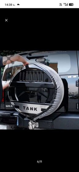 ฝาครอบล้ออะไหล่ TANK 300 ของใหม่ยังไม่เคยใช้งาน สนใจติดต่อ 097-165-5639. รูปที่ 4