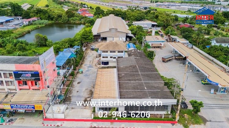 โรงงาน+โกดัง 3 ชั้น 5 ไร่ 84 ตร.ว. โรงงาน + โกดัง ใกล้ตลาดชัชวาล คลอง7 แยกคลอง7 ถนนลำลูกกา ถนนเลียบคลอง7 ลำลูกกา ปทุมธานี
