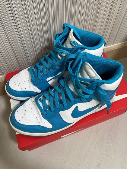 Nike Dunk High Retro Laser Blue รูปที่ 3