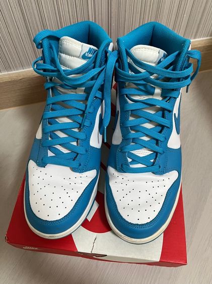 Nike Dunk High Retro Laser Blue White ไซส์ 10us รูปที่ 3