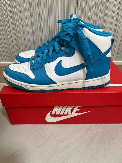 Nike Dunk High Retro Laser Blue White ไซส์ 10us