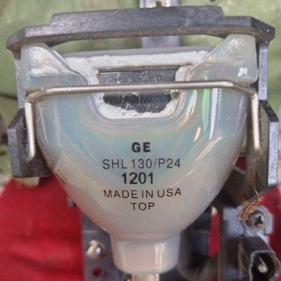 จอภาพ หลอดโปรเจคเตอร์ GE รุ่น SHL130/P24 130W- Made in USA TOP🇺🇸