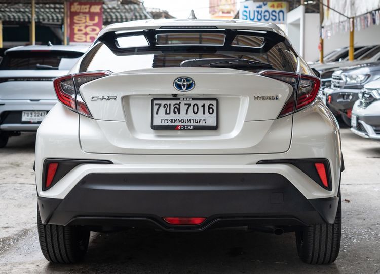 Toyota C-HR 2019 1.8 HV Hi Utility-car ไฮบริด ไม่ติดแก๊ส เกียร์อัตโนมัติ ขาว รูปที่ 4